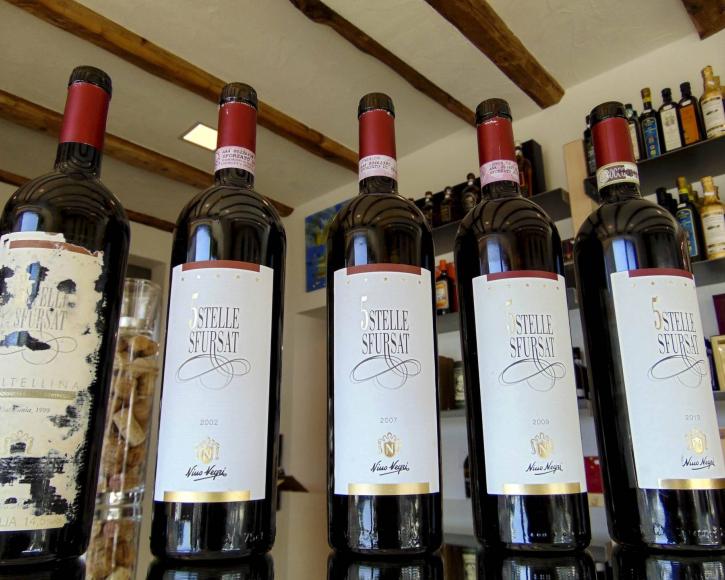 Vino e Co bottiglie Sforzato di Valtellina